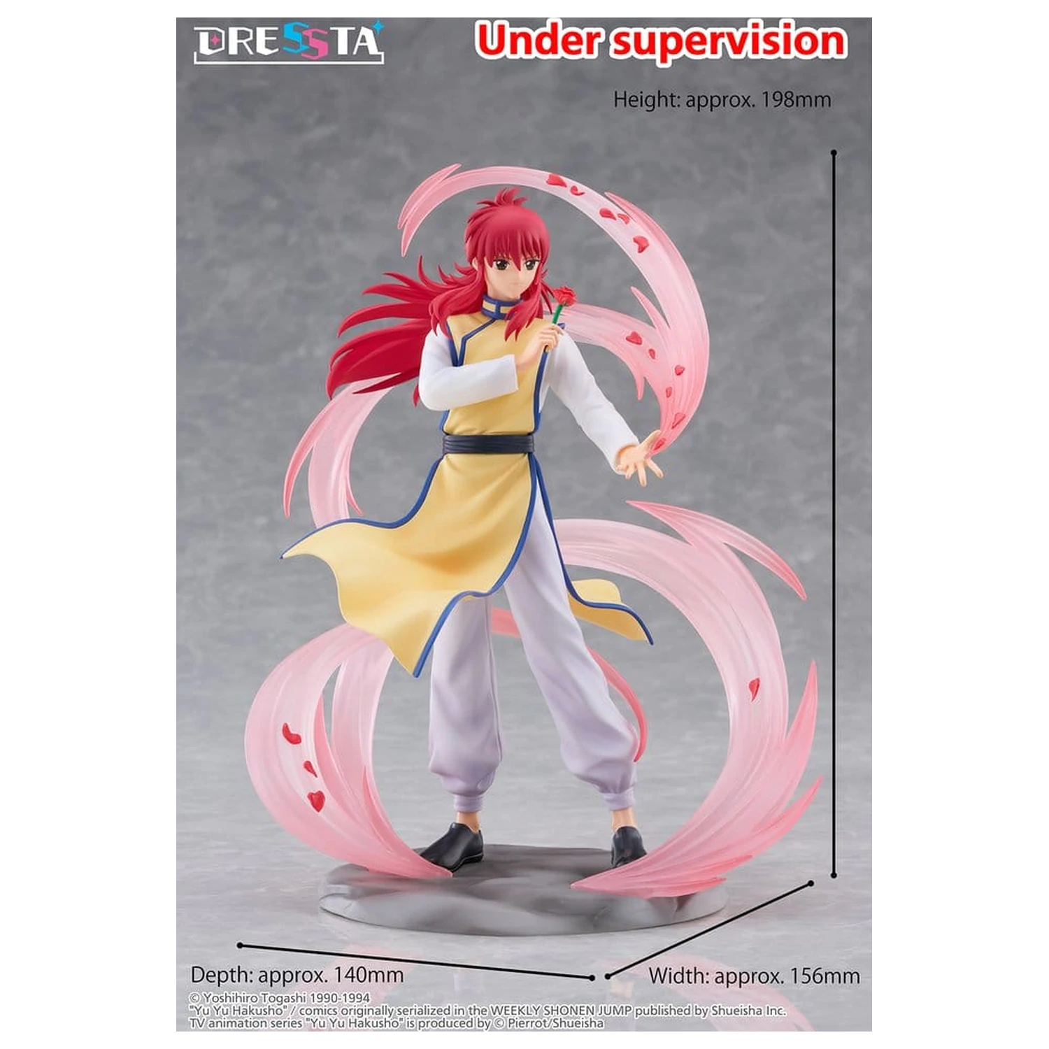 Yu Yu Hakusho Dressta PVC Figur Kurama 18 cm Produktfoto