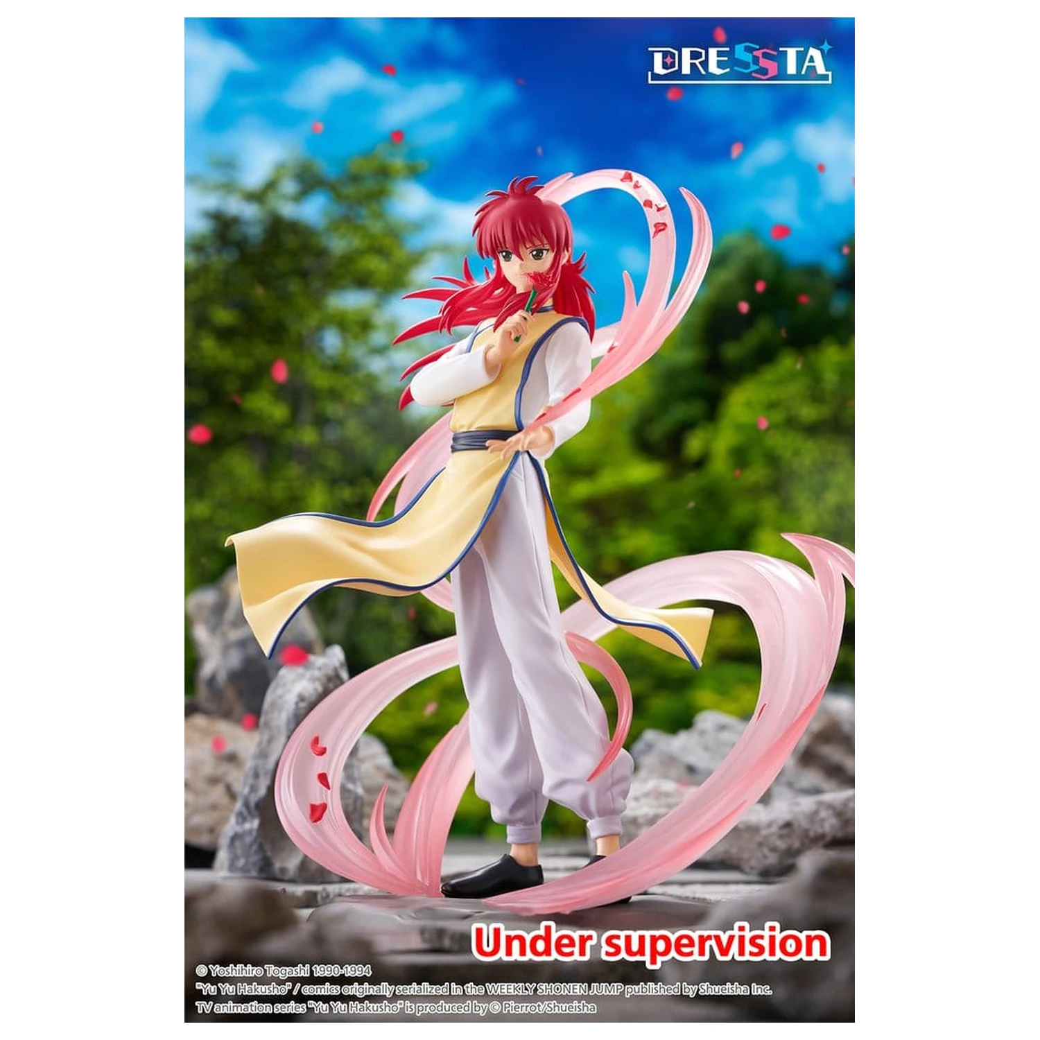 Yu Yu Hakusho Dressta PVC Figur Kurama 18 cm Produktfoto