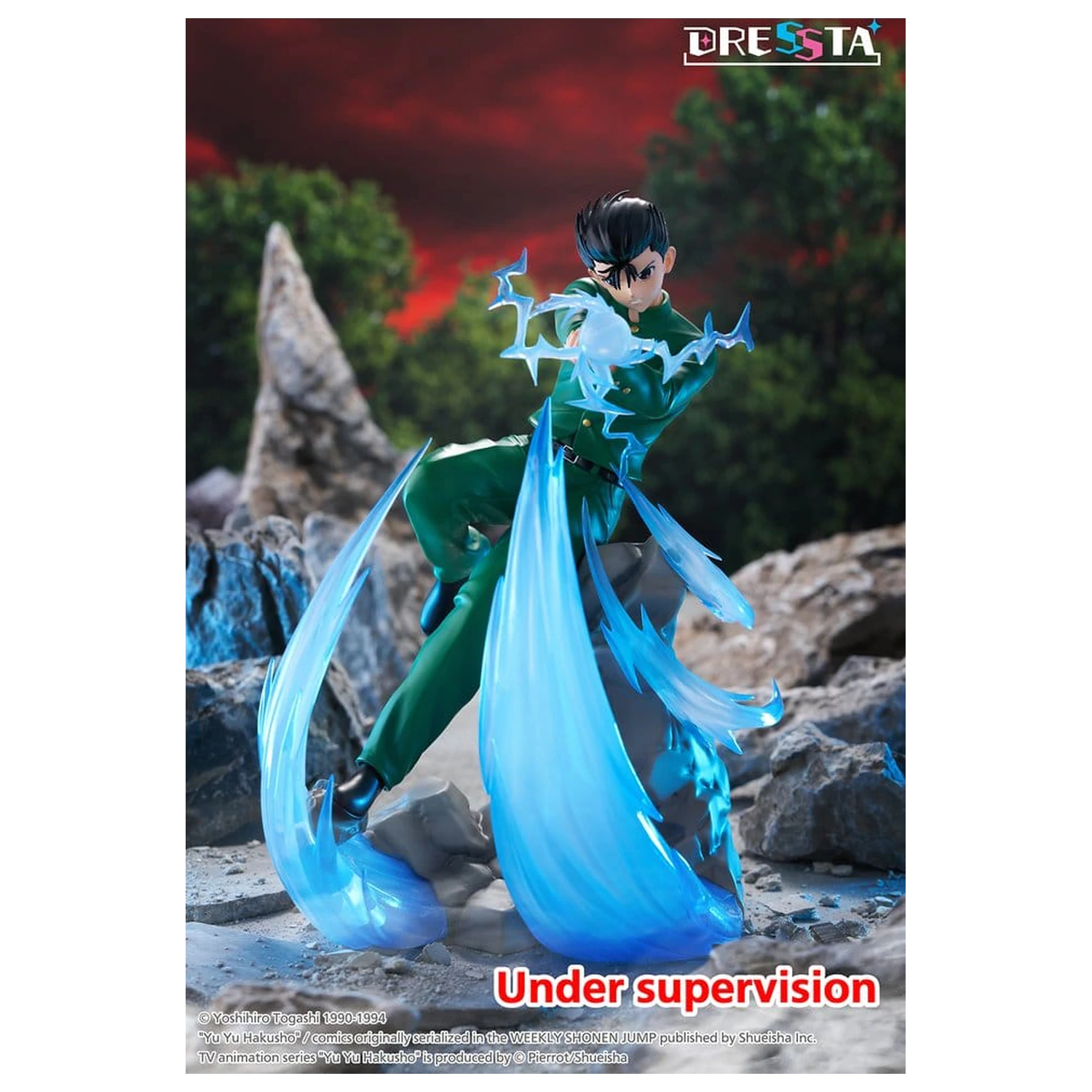 Yu Yu Hakusho Dressta PVC Figur Yusuke Urameshi 18 cm Produktfoto