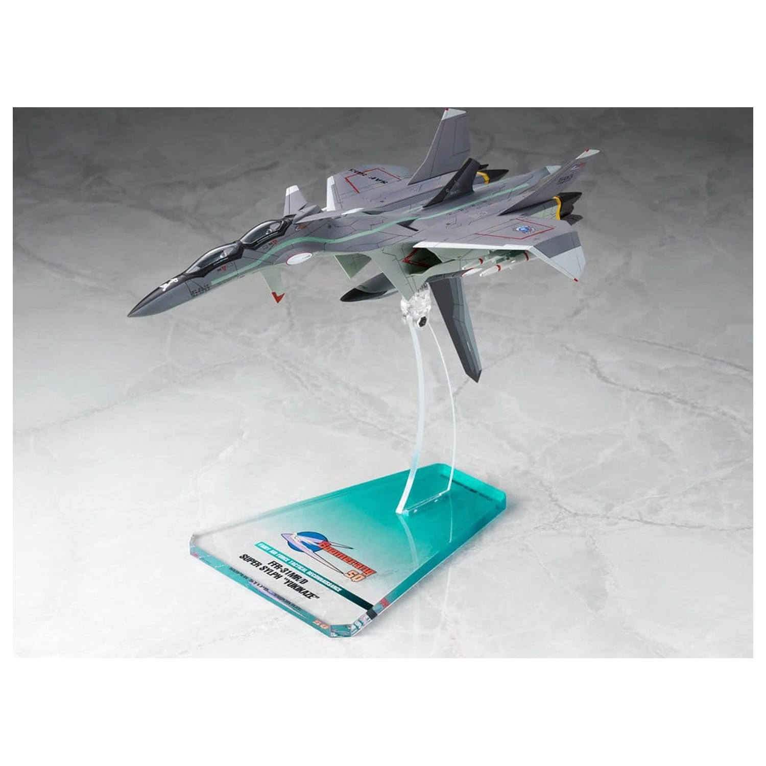 Yukikaze Fairy Air Force Tactical Reconnaissance Modellbausatz 1/100 FFR-31MR/D Super Sylph Yukikaze Renewal Ver. 22 cm Produktfoto