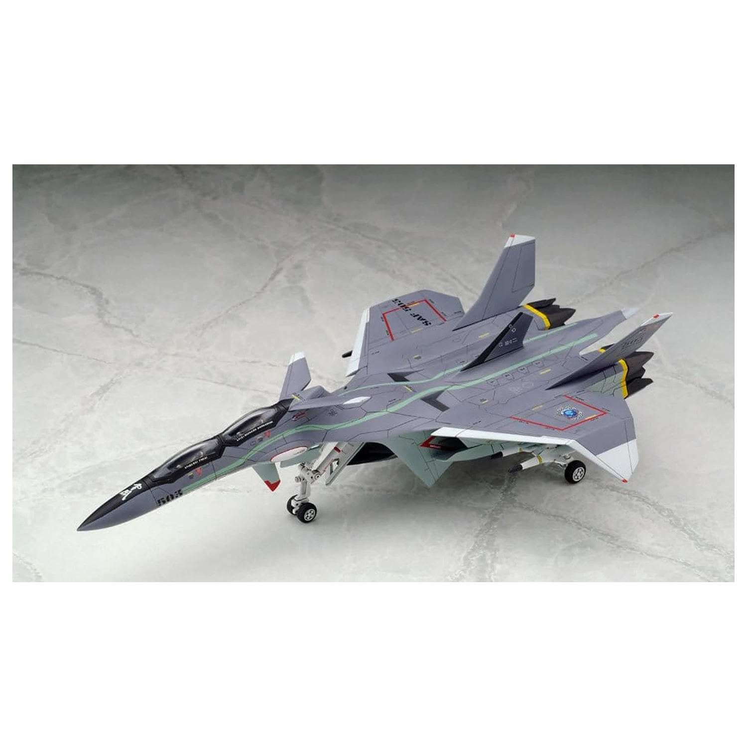 Yukikaze Fairy Air Force Tactical Reconnaissance Modellbausatz 1/100 FFR-31MR/D Super Sylph Yukikaze Renewal Ver. 22 cm Produktfoto