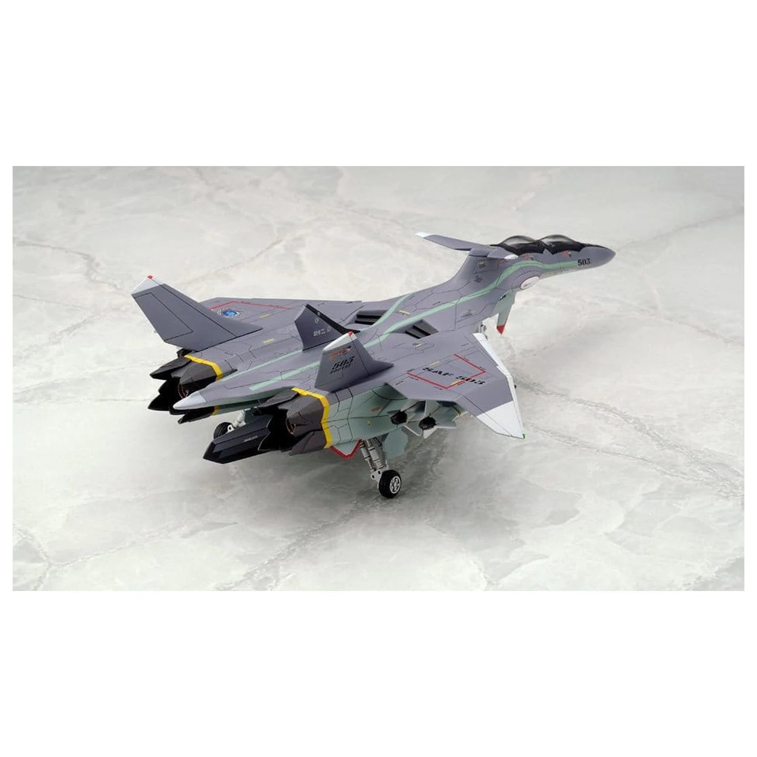 Yukikaze Fairy Air Force Tactical Reconnaissance Modellbausatz 1/100 FFR-31MR/D Super Sylph Yukikaze Renewal Ver. 22 cm Produktfoto