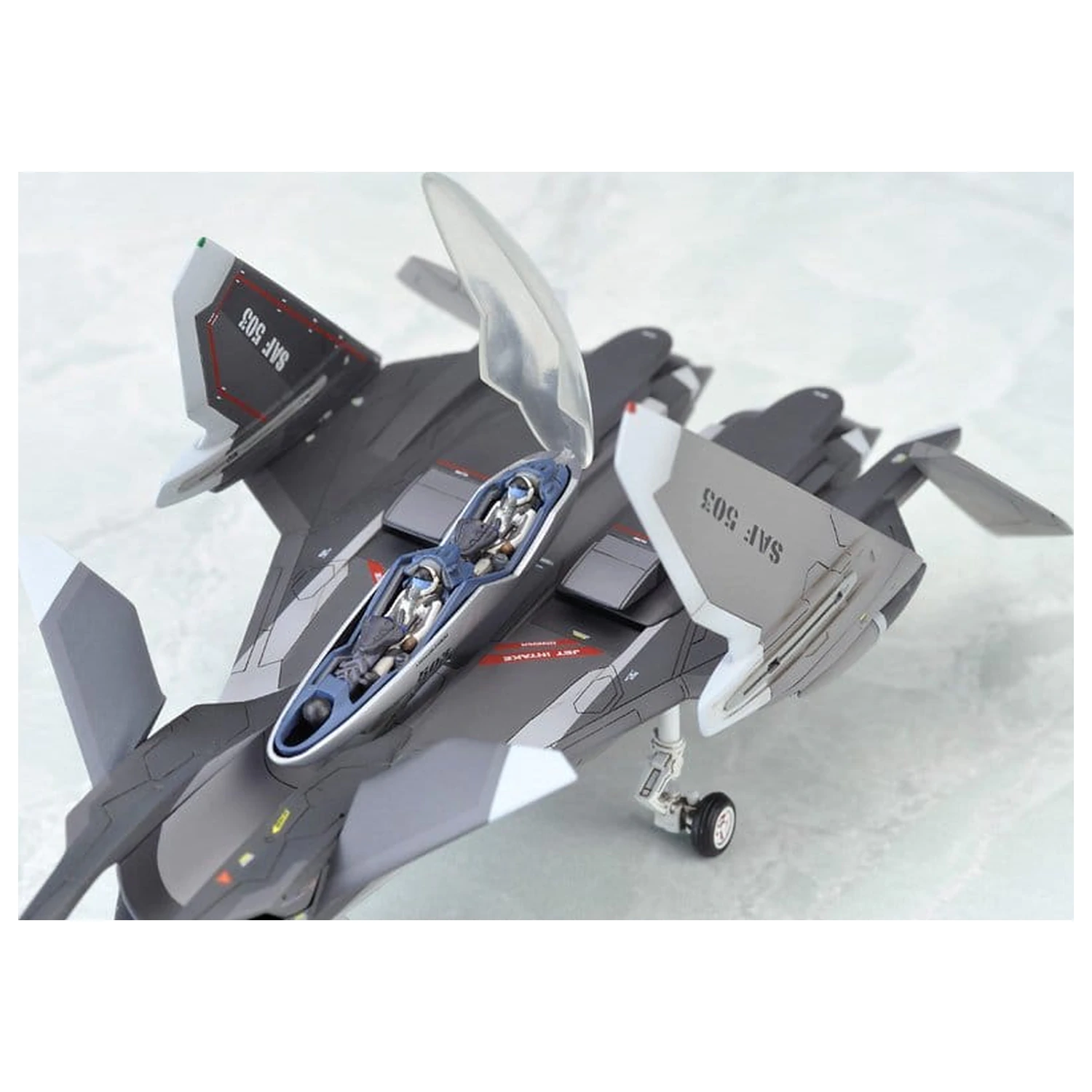 Yukikaze Fairy Air Force Taktische Aufklärung Modellbausatz 1/100 FFR-41MR Mave Yukikaze Renewal Ver. 19 cm Produktfoto