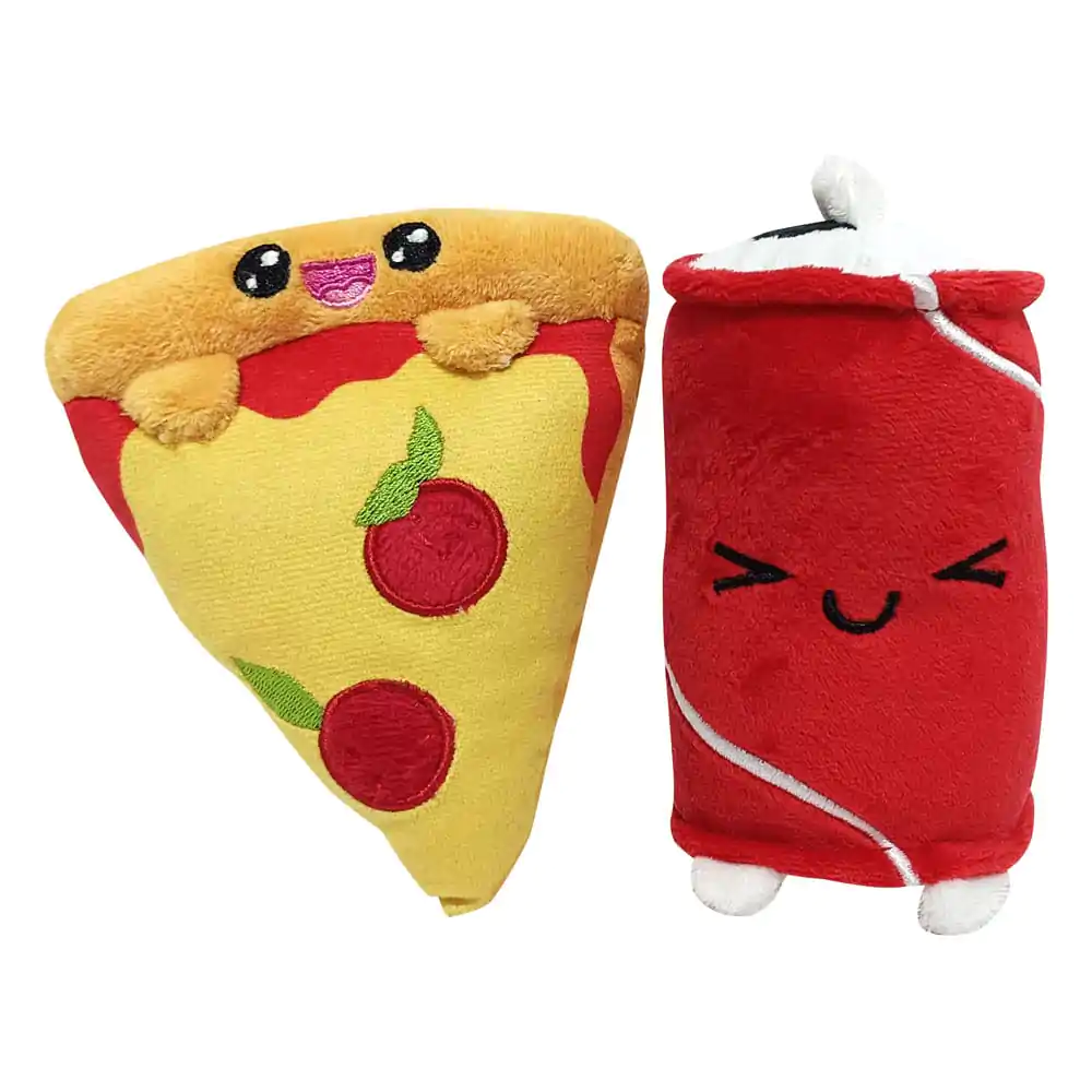 Yummis Together Plüsch Figuren 2er Pack Pizza & Cola in Take Away Tasche 21 cm Produktfoto