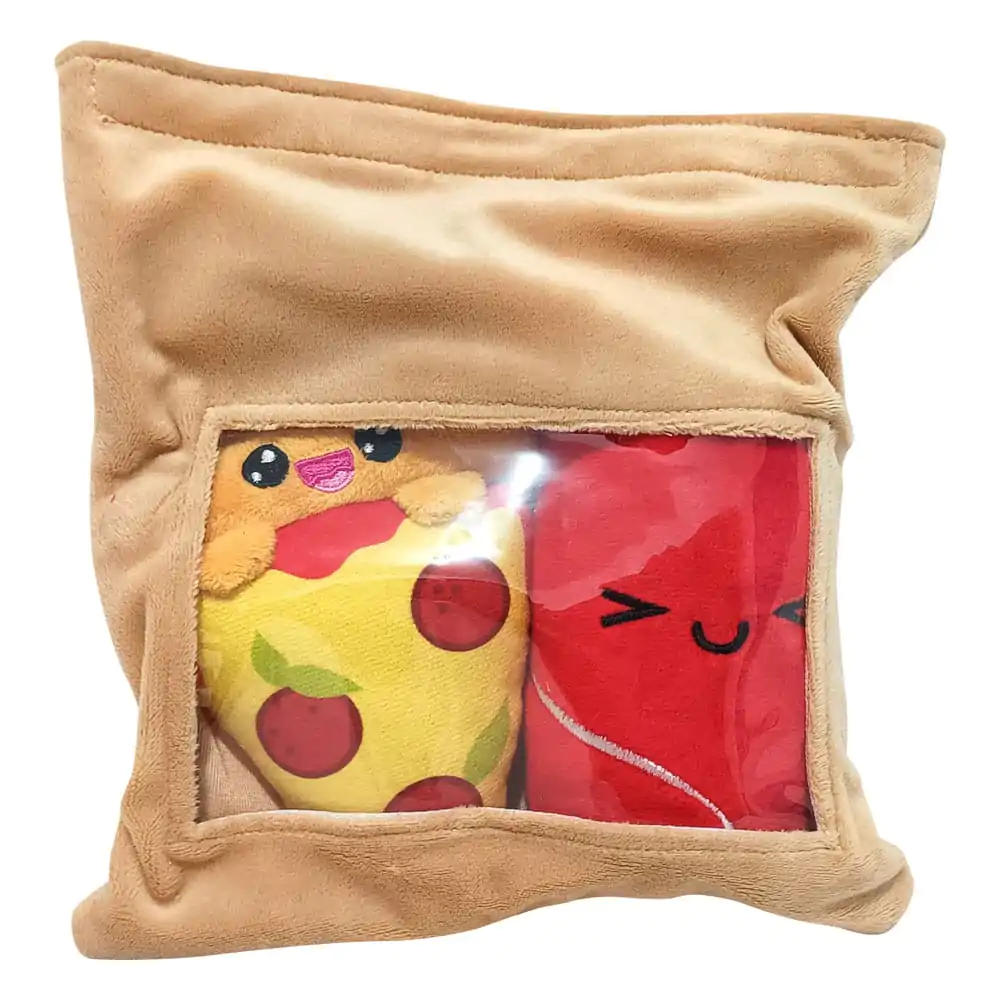 Yummis Together Plüsch Figuren 2er Pack Pizza & Cola in Take Away Tasche 21 cm Produktfoto
