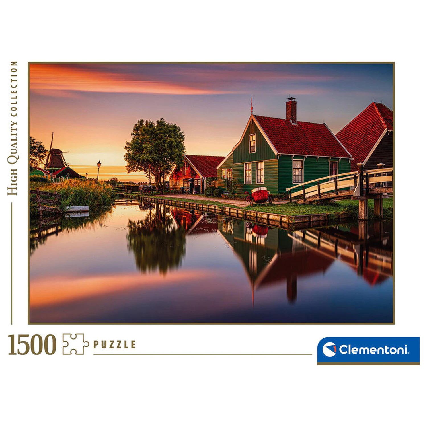 Zaanse Schans Puzzle 1500 Teile Produktfoto