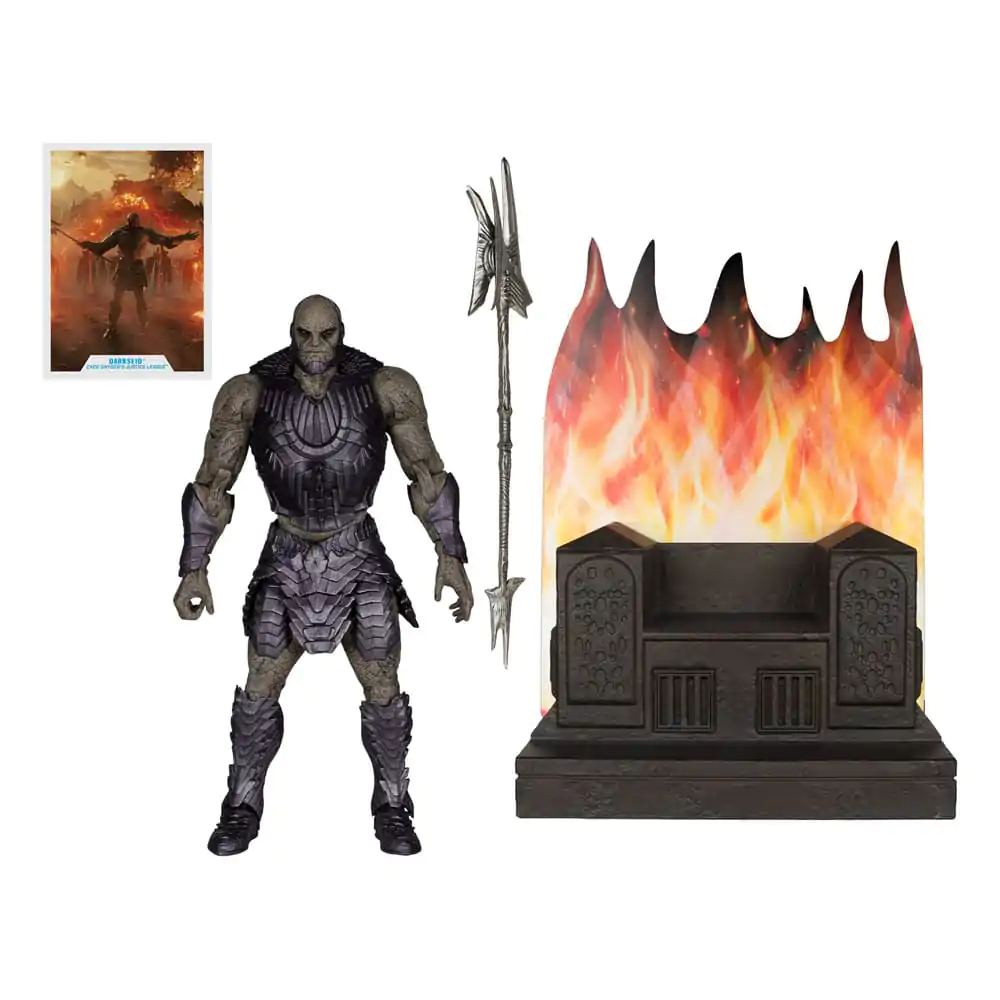 Zack Snyder's Justice League DC Multiverse Mega Actionfigur Darkseid with Throne (Gold Label) 24 cm termékfotó