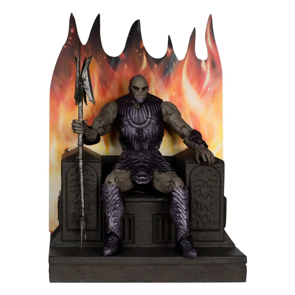 Zack Snyder's Justice League DC Multiverse Mega Actionfigur Darkseid with Throne (Gold Label) 24 cm termékfotó