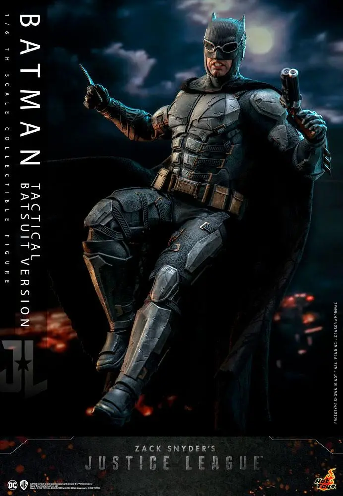 Zack Snyder`s Justice League Actionfigur 1/6 Batman (Tactical Batsuit Version) 33 cm termékfotó