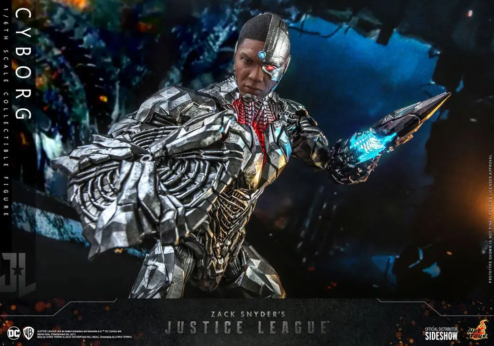 Zack Snyder`s Justice League Actionfigur 1/6 Cyborg 32 cm termékfotó