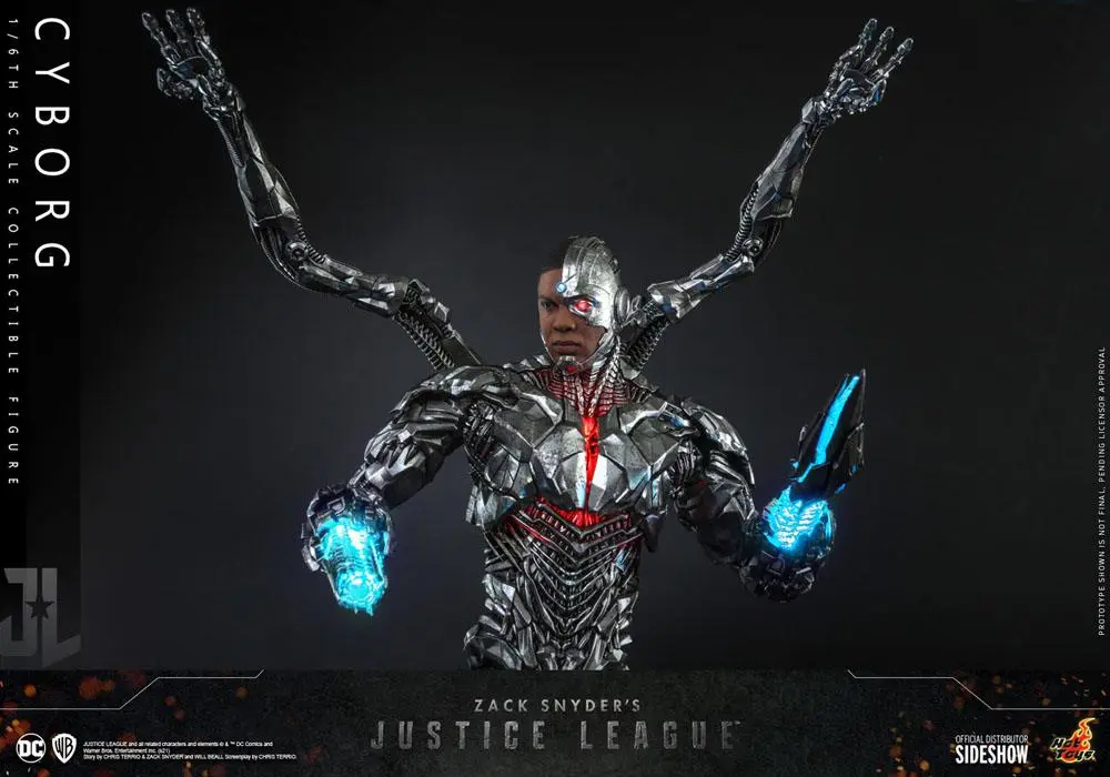 Zack Snyder`s Justice League Actionfigur 1/6 Cyborg 32 cm termékfotó