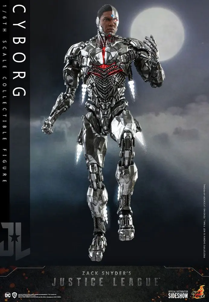 Zack Snyder`s Justice League Actionfigur 1/6 Cyborg 32 cm termékfotó