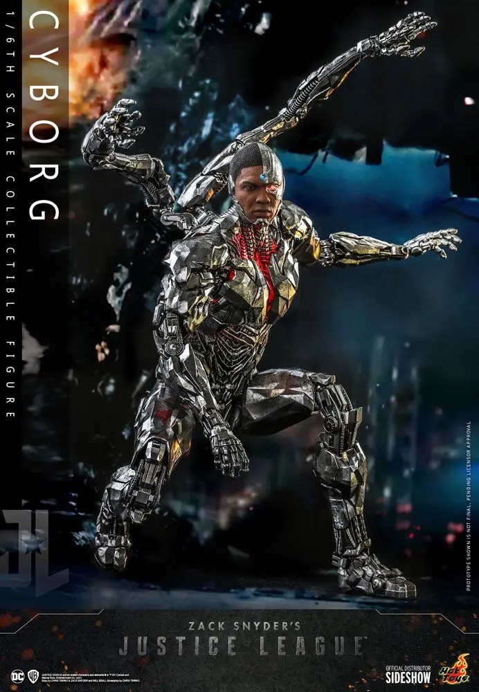 Zack Snyder`s Justice League Actionfigur 1/6 Cyborg 32 cm termékfotó