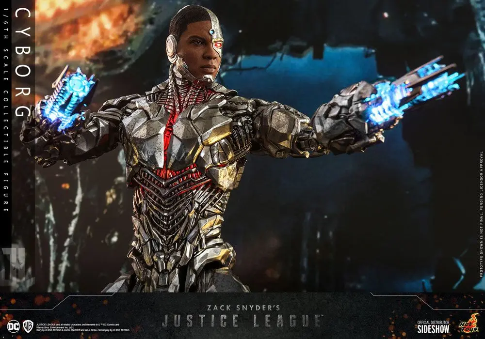 Zack Snyder`s Justice League Actionfigur 1/6 Cyborg 32 cm termékfotó