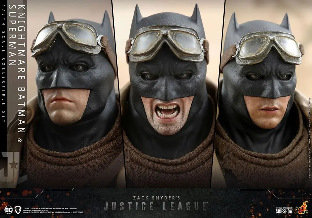 Zack Snyder's Justice League Actionfiguren Doppelpack 1/6 Knightmare Batman and Superman 31 cm termékfotó