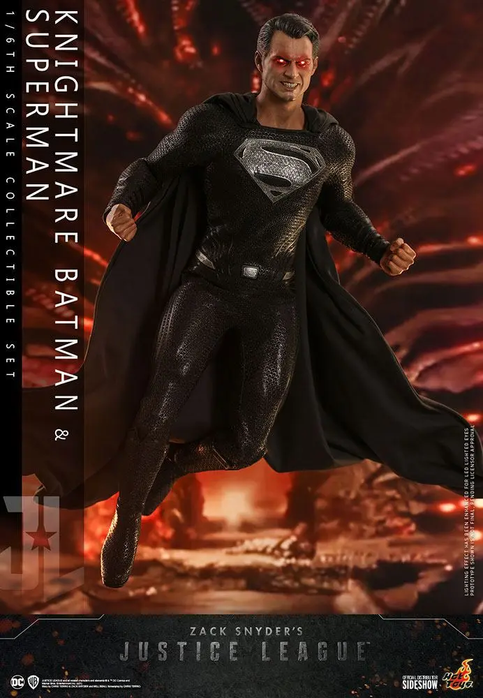 Zack Snyder's Justice League Actionfiguren Doppelpack 1/6 Knightmare Batman and Superman 31 cm termékfotó