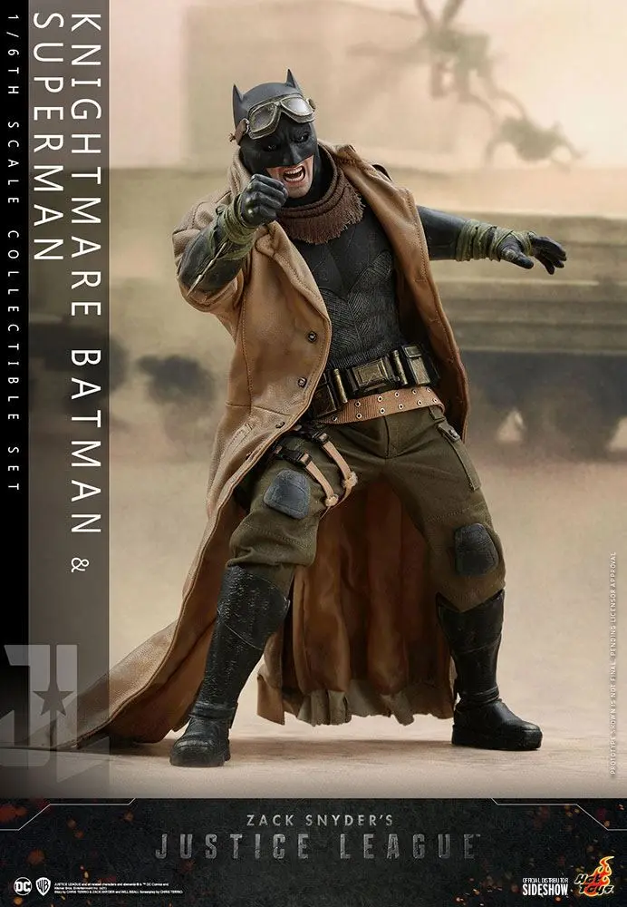 Zack Snyder's Justice League Actionfiguren Doppelpack 1/6 Knightmare Batman and Superman 31 cm termékfotó