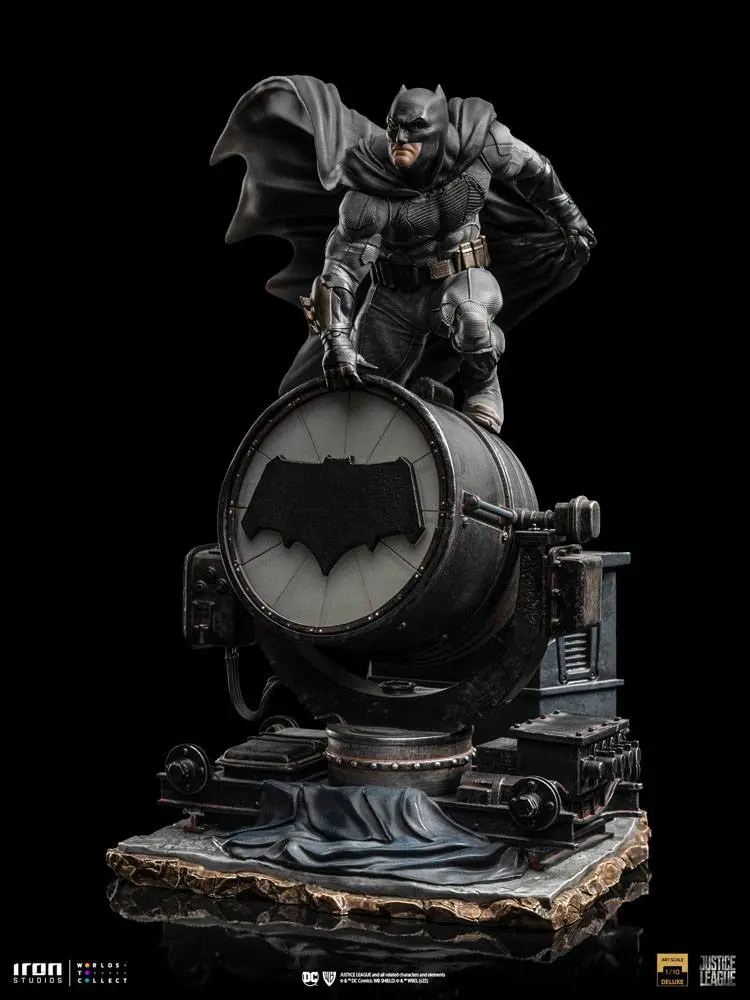Zack Snyder's Justice League Deluxe Art Scale Statue 1/10 Batman on Batsignal 28 cm Produktfoto