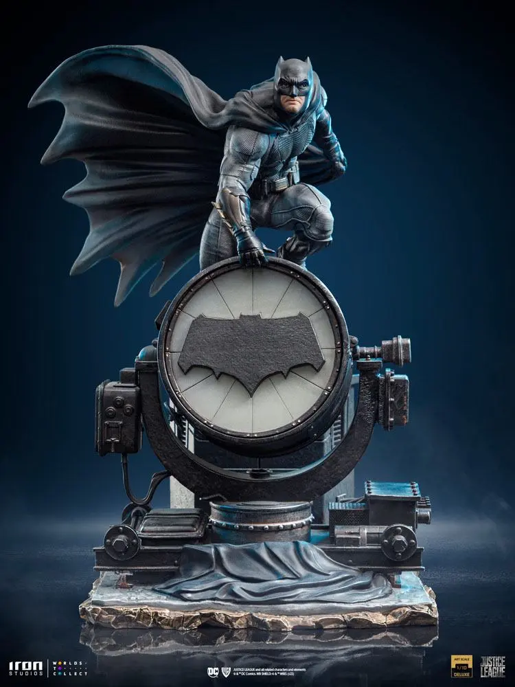 Zack Snyder's Justice League Deluxe Art Scale Statue 1/10 Batman on Batsignal 28 cm Produktfoto