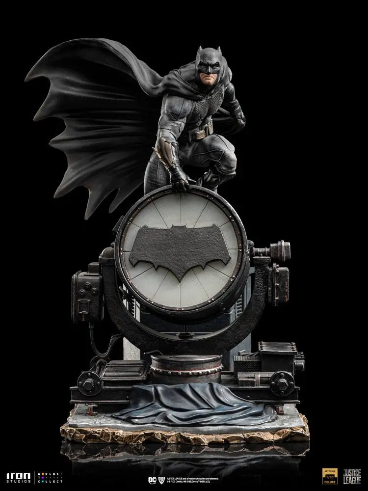 Zack Snyder's Justice League Deluxe Art Scale Statue 1/10 Batman on Batsignal 28 cm Produktfoto