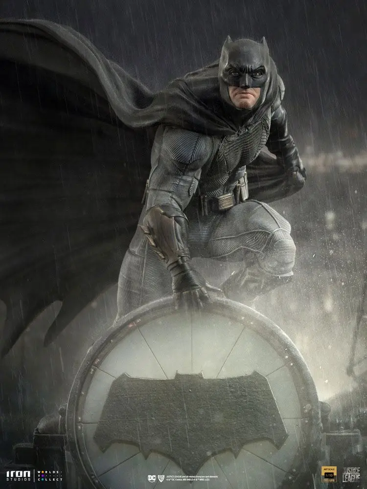 Zack Snyder's Justice League Deluxe Art Scale Statue 1/10 Batman on Batsignal 28 cm Produktfoto
