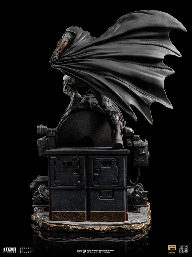 Zack Snyder's Justice League Deluxe Art Scale Statue 1/10 Batman on Batsignal 28 cm Produktfoto