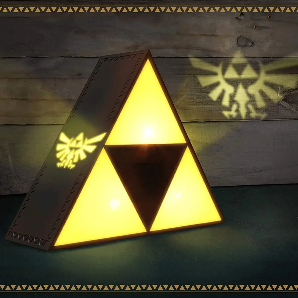 Zelda Triforce Lampe termékfotó