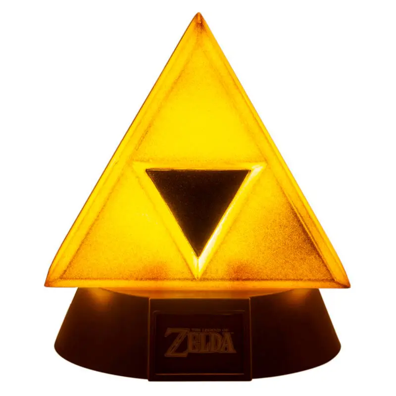 The Legend of Zelda 3D Icon Leuchte Gold Triforce 10 cm Produktfoto