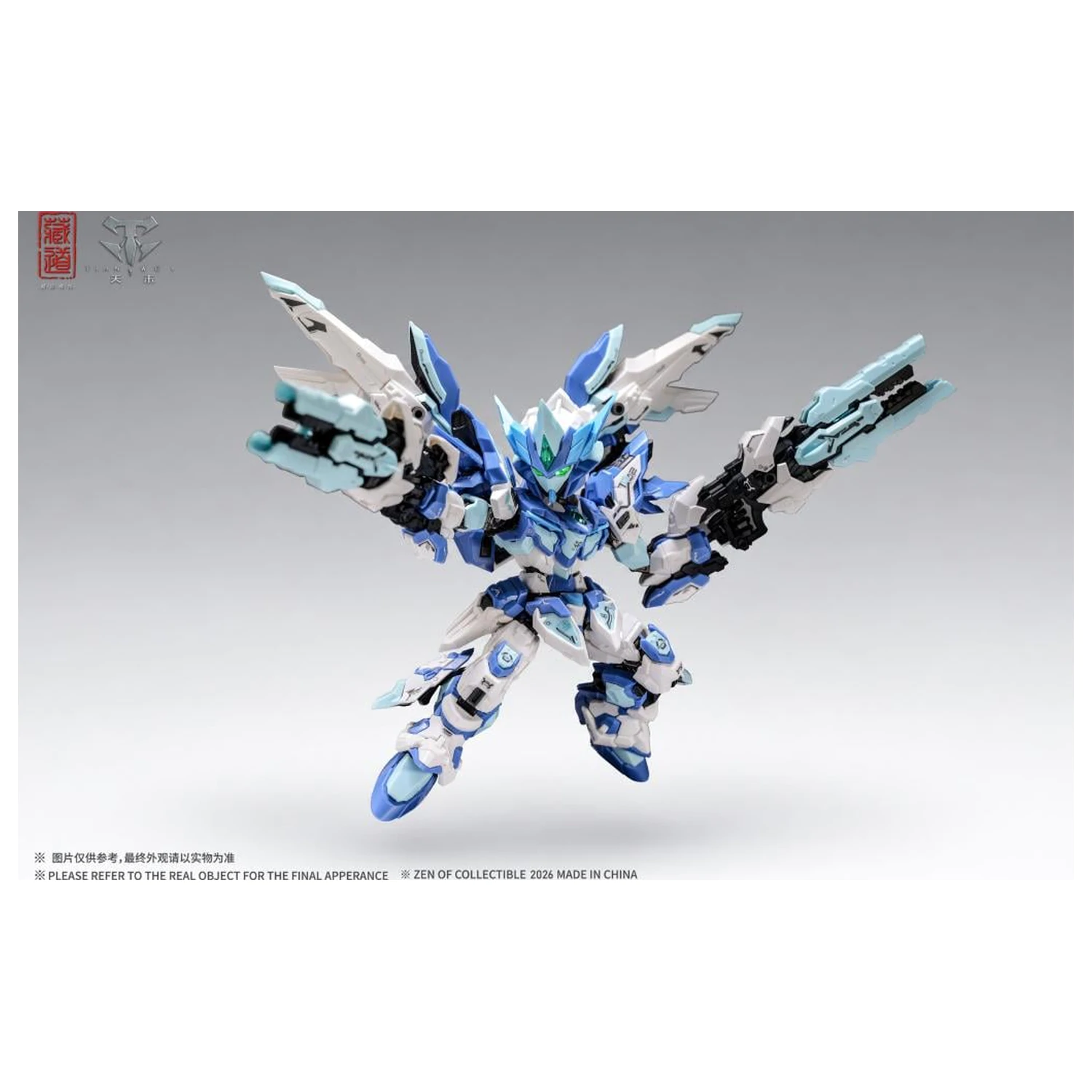 ZEN OF Collectible CD-TGM-01C TGM Tian Fa Blue LE Modellbausatz 14 cm Produktfoto