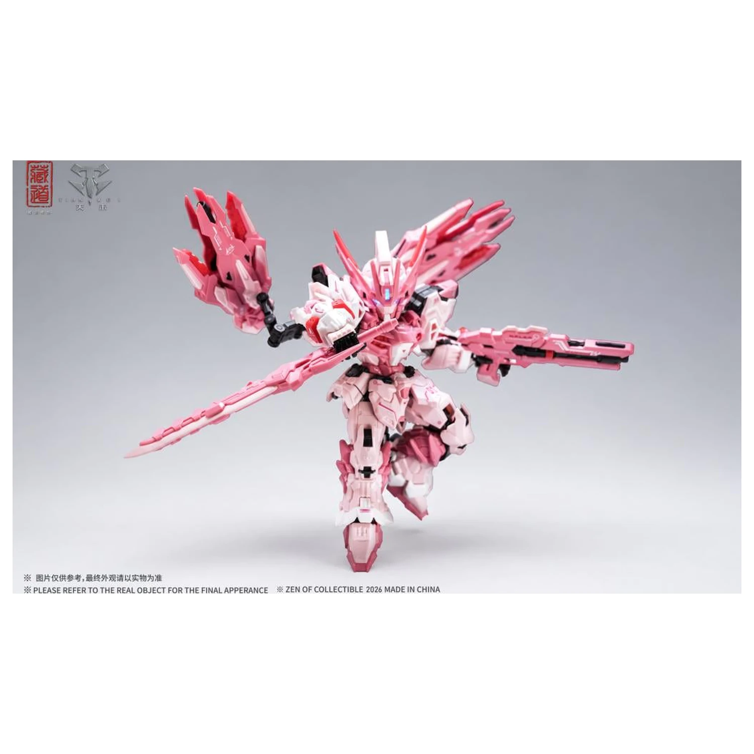 Zen of Collectible CD-TGM-01C TGM Tian Wei Pink LE Modellbausatz 14Zentimeter Produktfoto