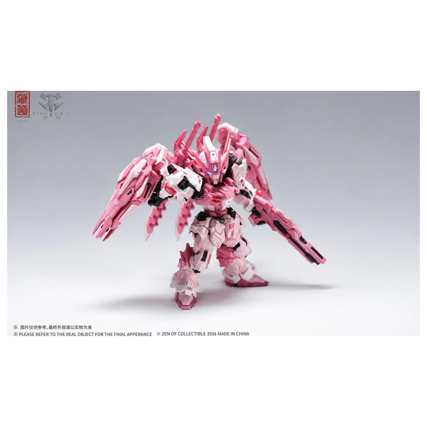 Zen of Collectible CD-TGM-01C TGM Tian Wei Pink LE Modellbausatz 14Zentimeter Produktfoto