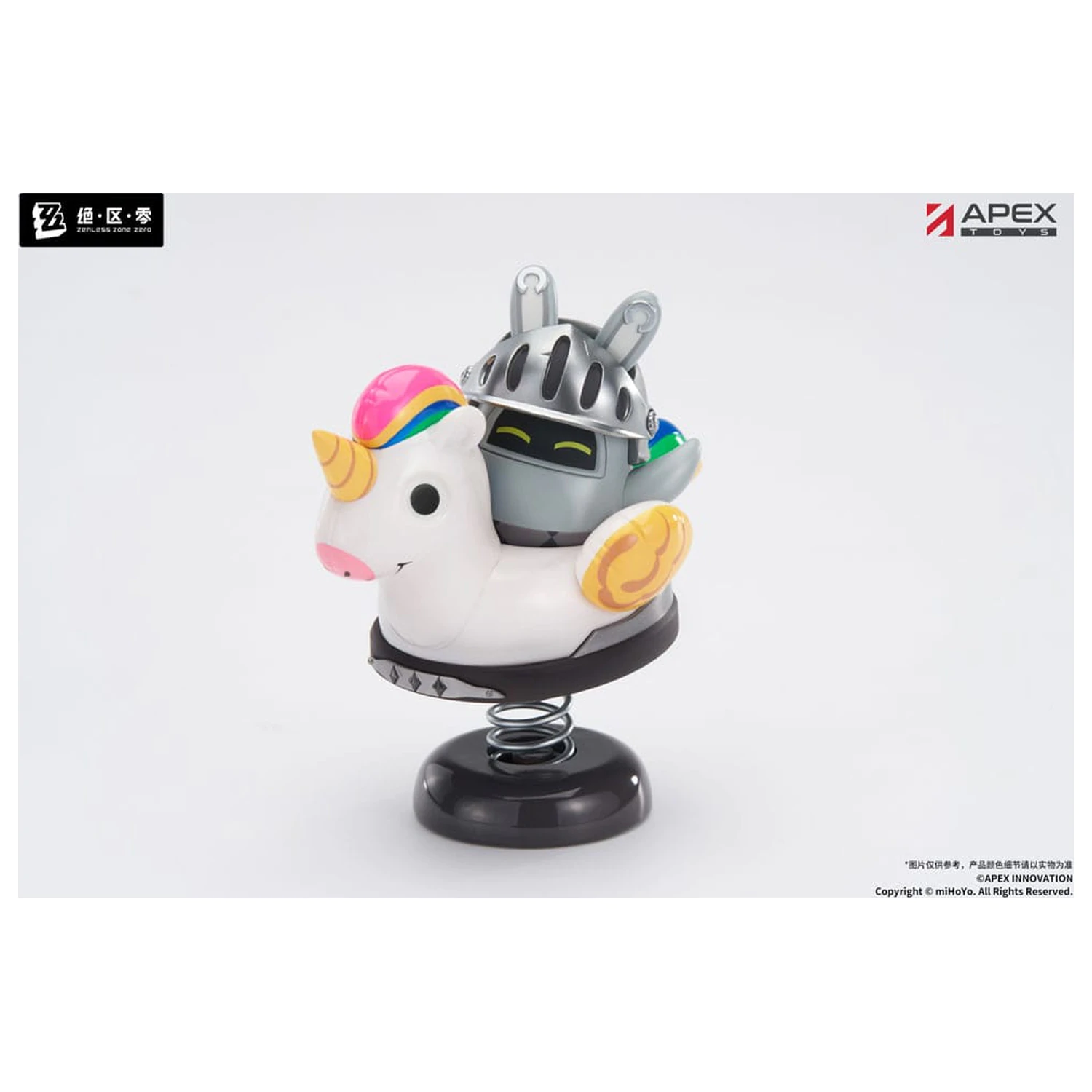 Zenless Zone Zero PVC Figur Happy Shake Knightboo 9 cm Produktfoto