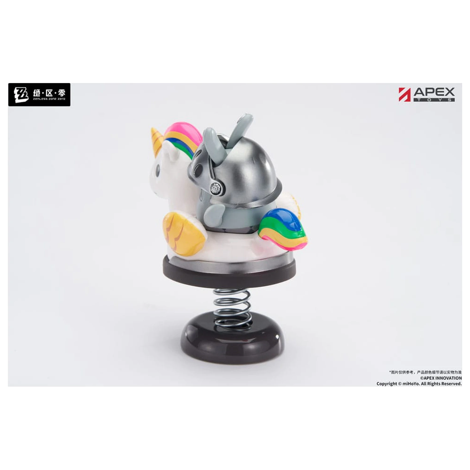Zenless Zone Zero PVC Figur Happy Shake Knightboo 9 cm Produktfoto