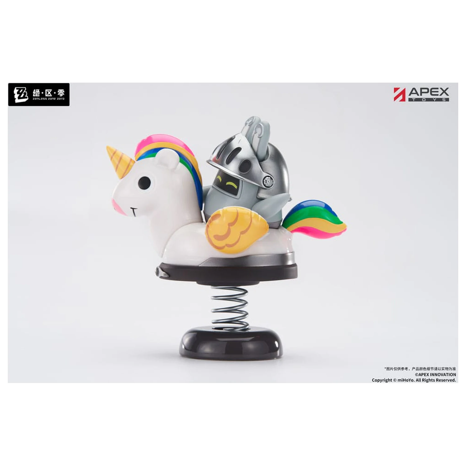 Zenless Zone Zero PVC Figur Happy Shake Knightboo 9 cm Produktfoto