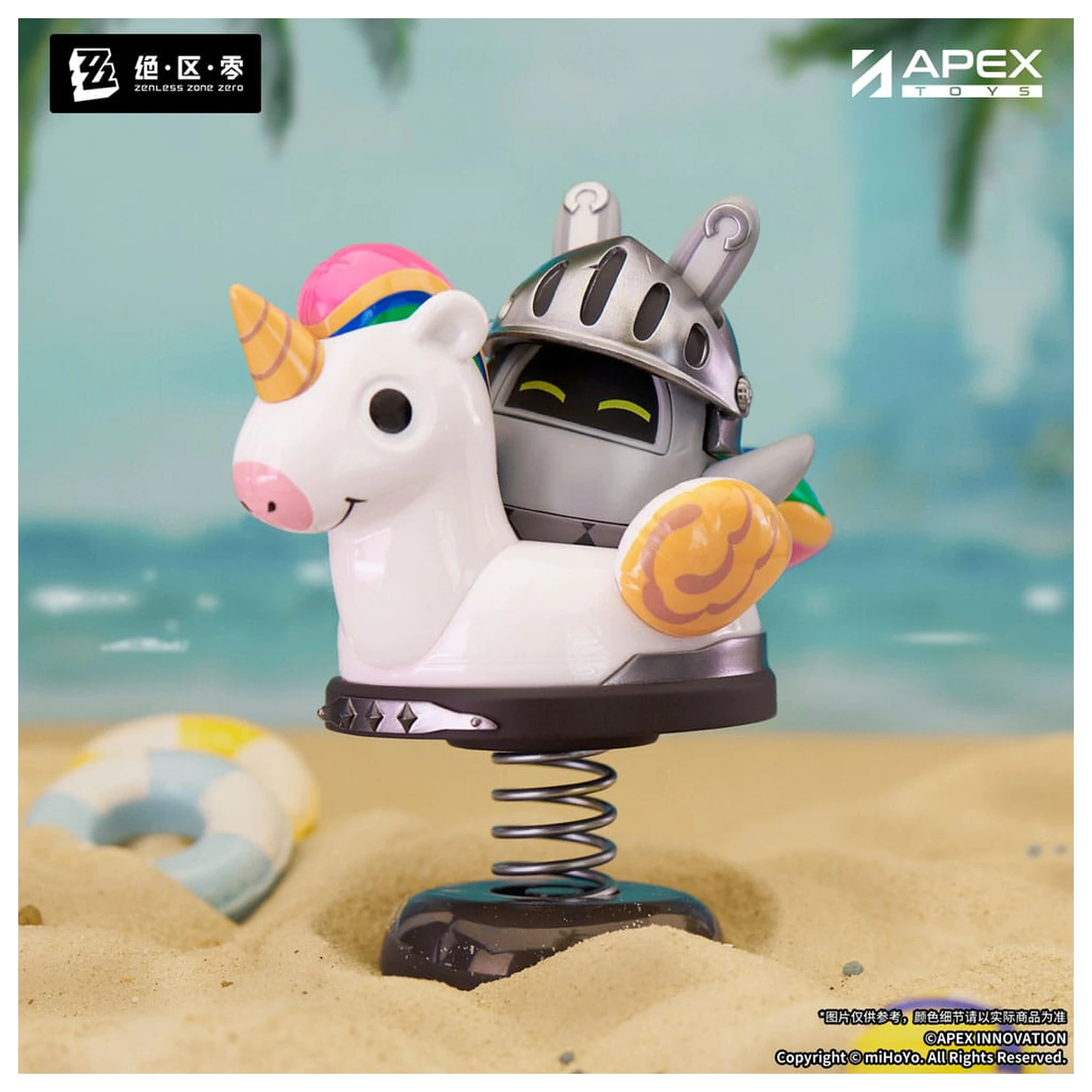 Zenless Zone Zero PVC Figur Happy Shake Knightboo 9 cm Produktfoto