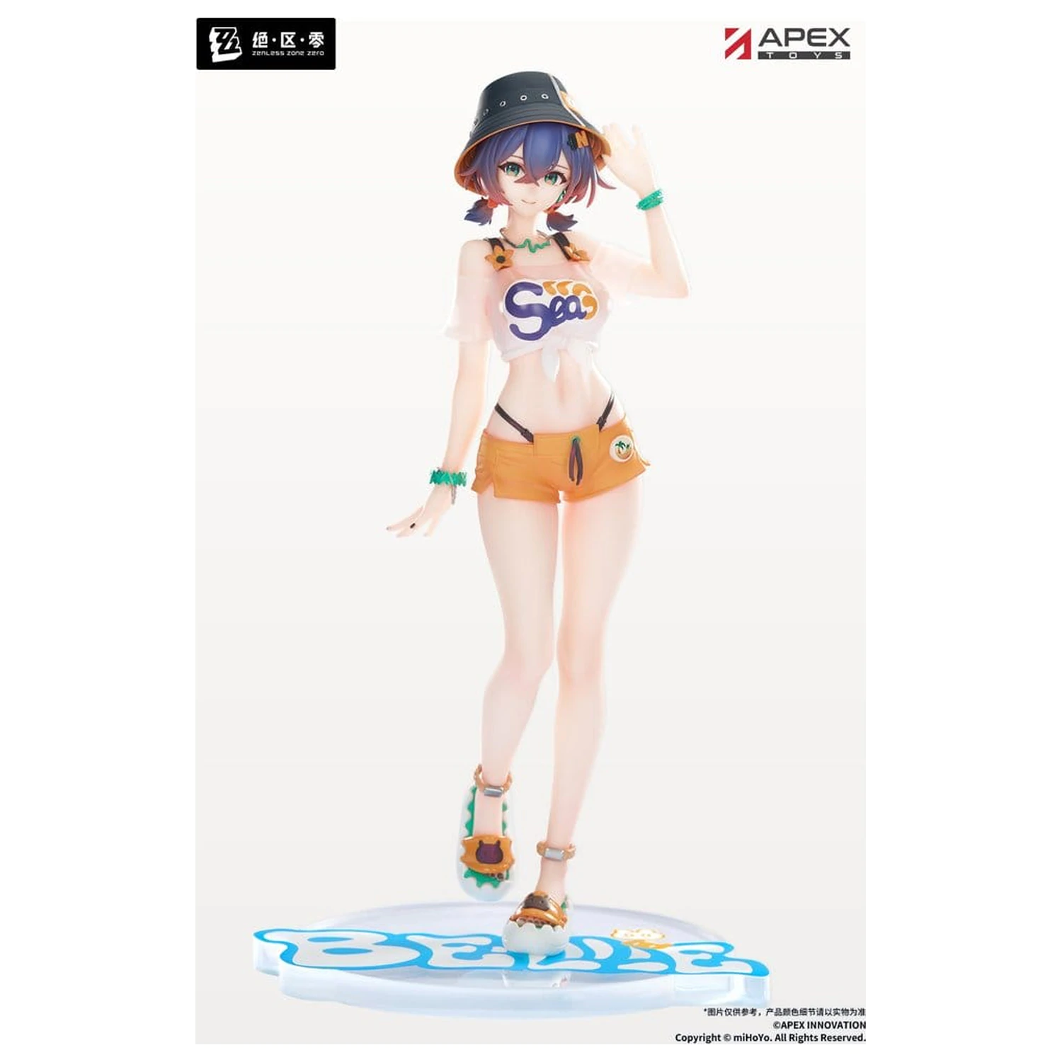 Zenless Zone Zero Limpie Serie PVC Figur 1/8 Belle Summer Skies Ver. 22 cm Produktfoto