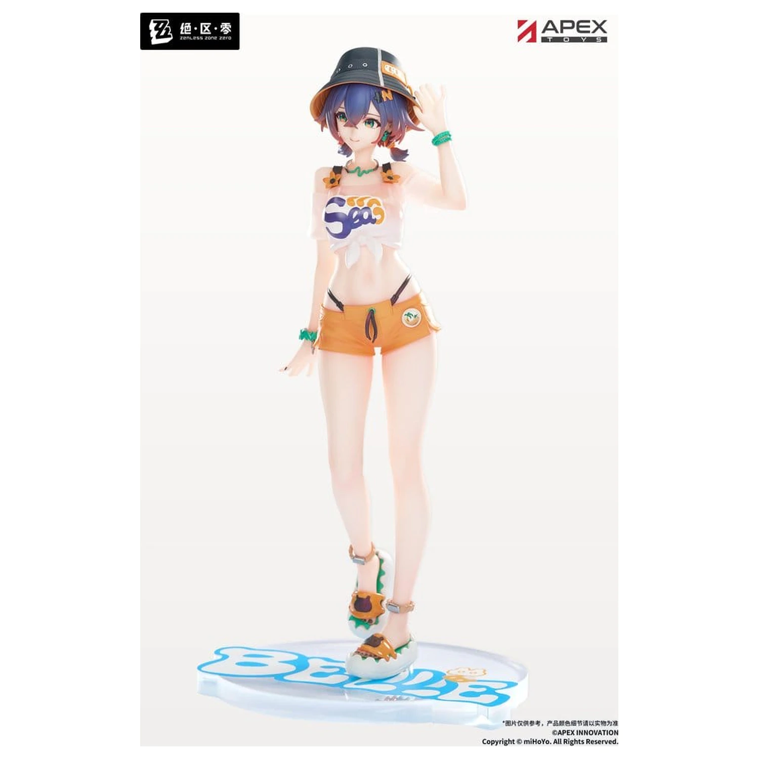 Zenless Zone Zero Limpie Serie PVC Figur 1/8 Belle Summer Skies Ver. 22 cm Produktfoto