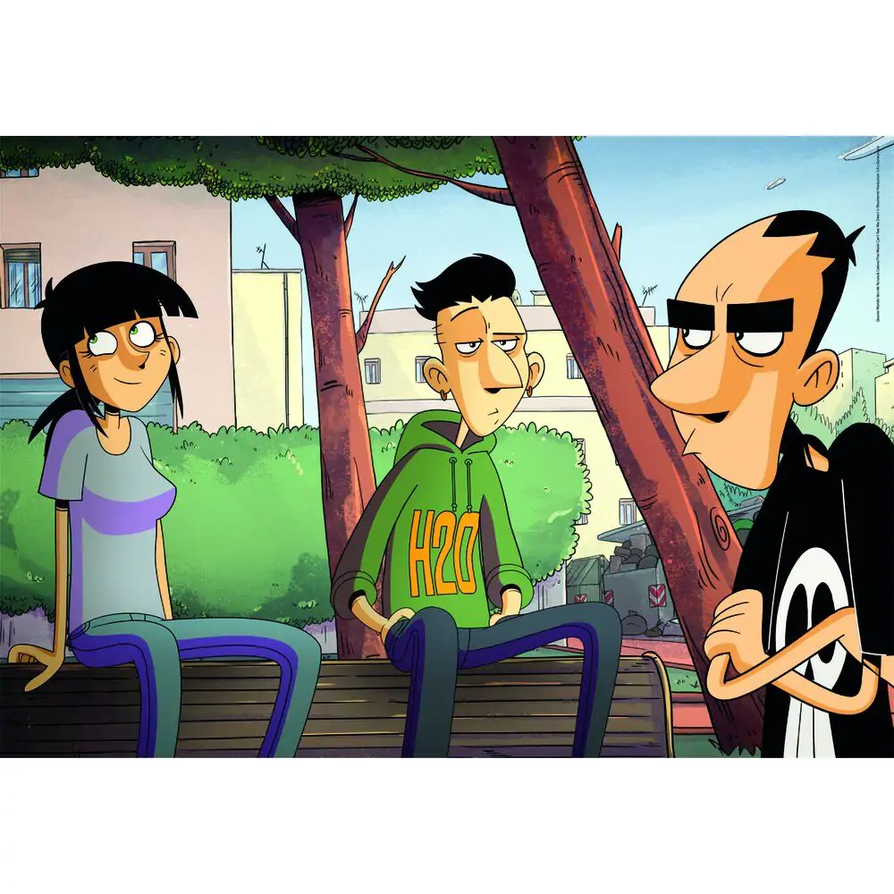 Zerocalcare Puzzle 1000St Produktfoto