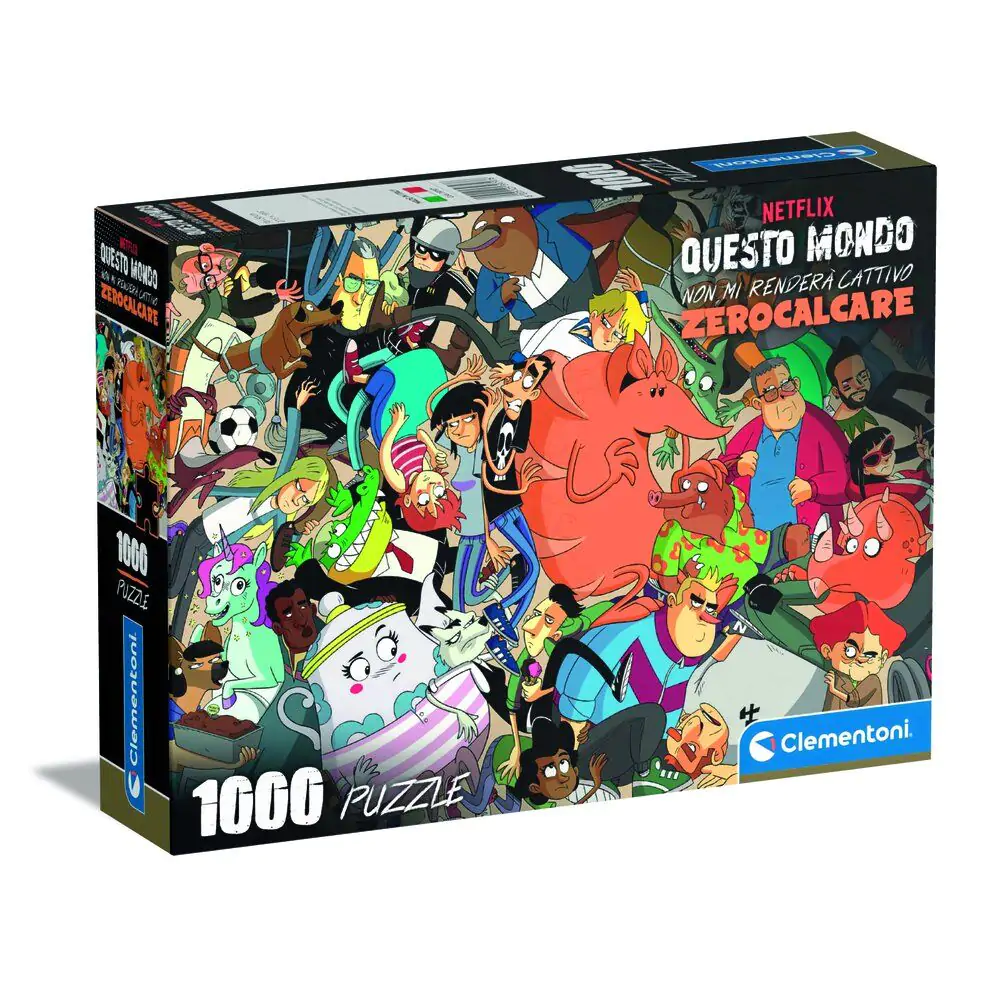 Zerocalcare Puzzle 1000St Produktfoto