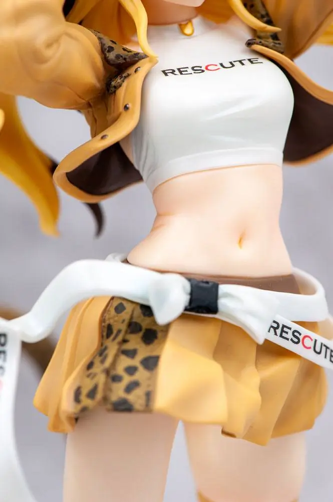 Zetsumetsukigudan PVC Statue 1/7 Rescue No. 15 Shi Hu - Leopard Cat 23 cm Produktfoto