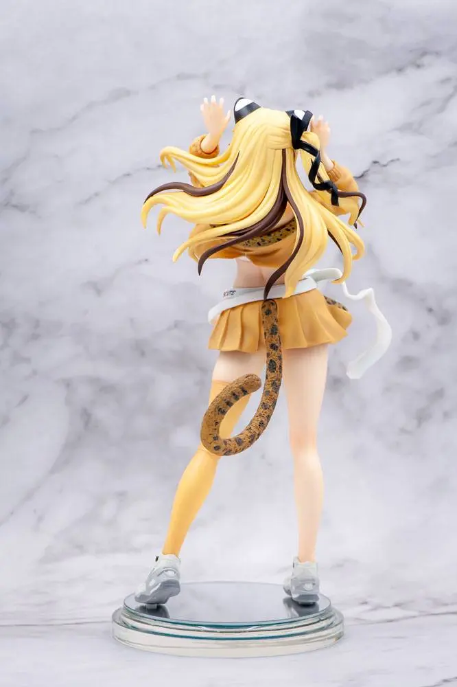 Zetsumetsukigudan PVC Statue 1/7 Rescue No. 15 Shi Hu - Leopard Cat 23 cm Produktfoto
