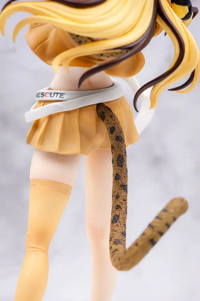Zetsumetsukigudan PVC Statue 1/7 Rescue No. 15 Shi Hu - Leopard Cat 23 cm Produktfoto