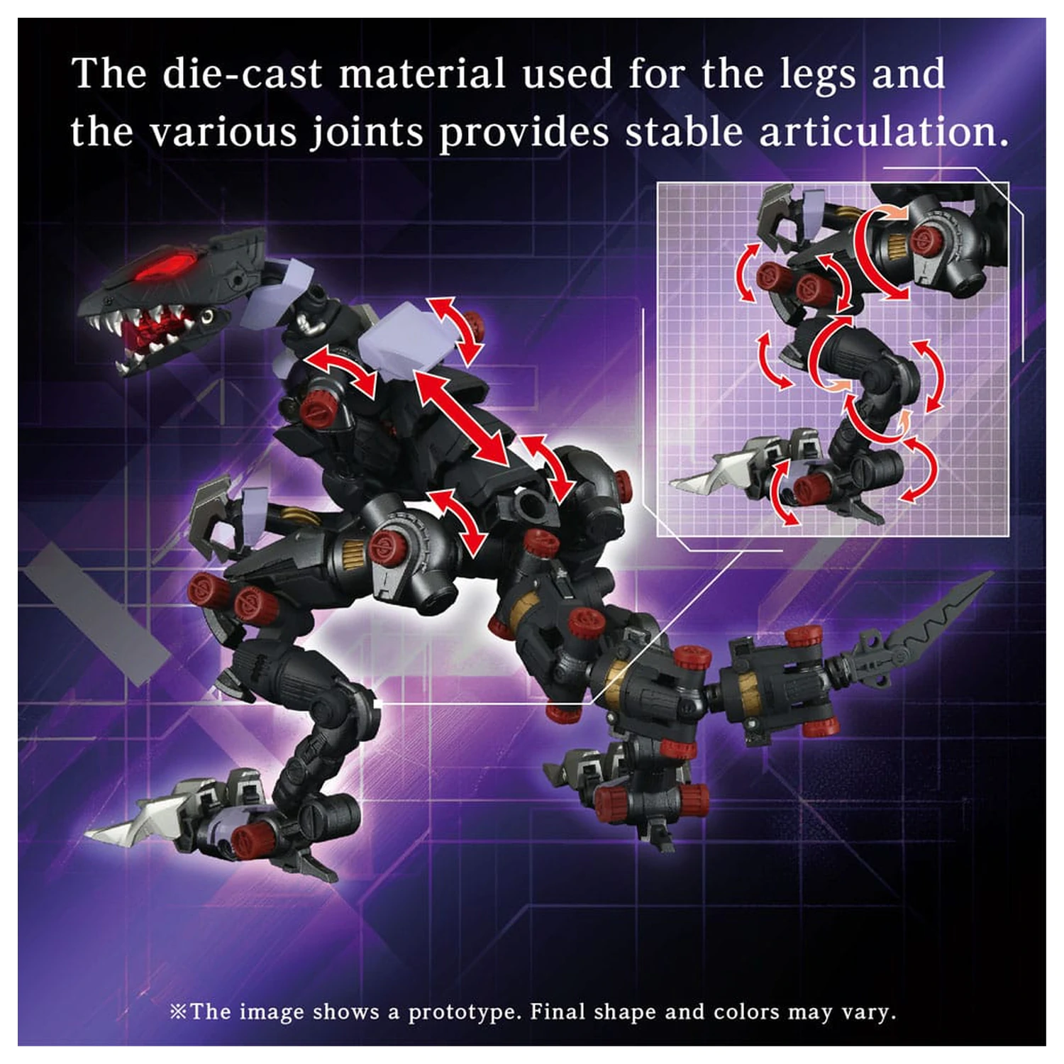 Zoids Plastik Modellbausatz AM-Z01EX Berserk Fury (Elementary Body) Produktfoto