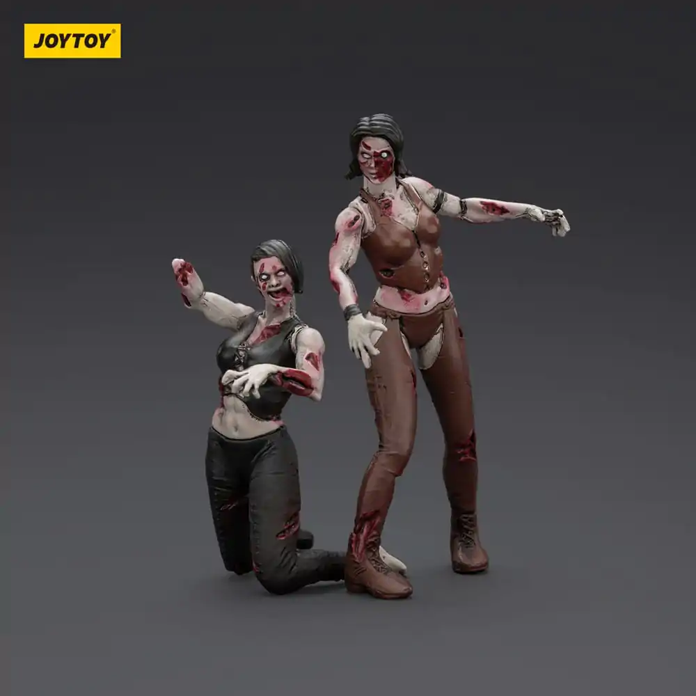 Zombie Dark Source Actionfiguren 2er-Pack Wrestlerinnen 8 cm Produktfoto