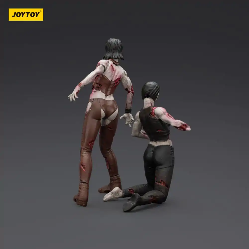 Zombie Dark Source Actionfiguren 2er-Pack Wrestlerinnen 8 cm Produktfoto