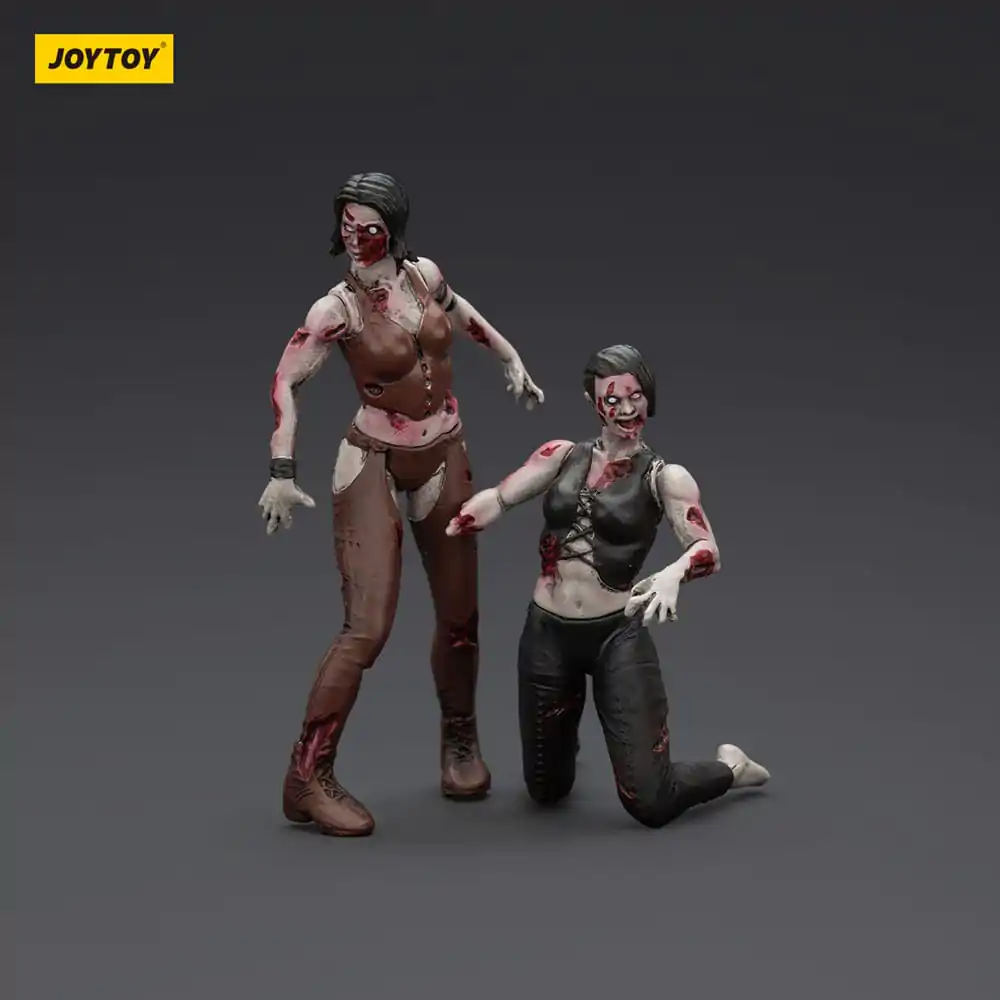 Zombie Dark Source Actionfiguren 2er-Pack Wrestlerinnen 8 cm Produktfoto