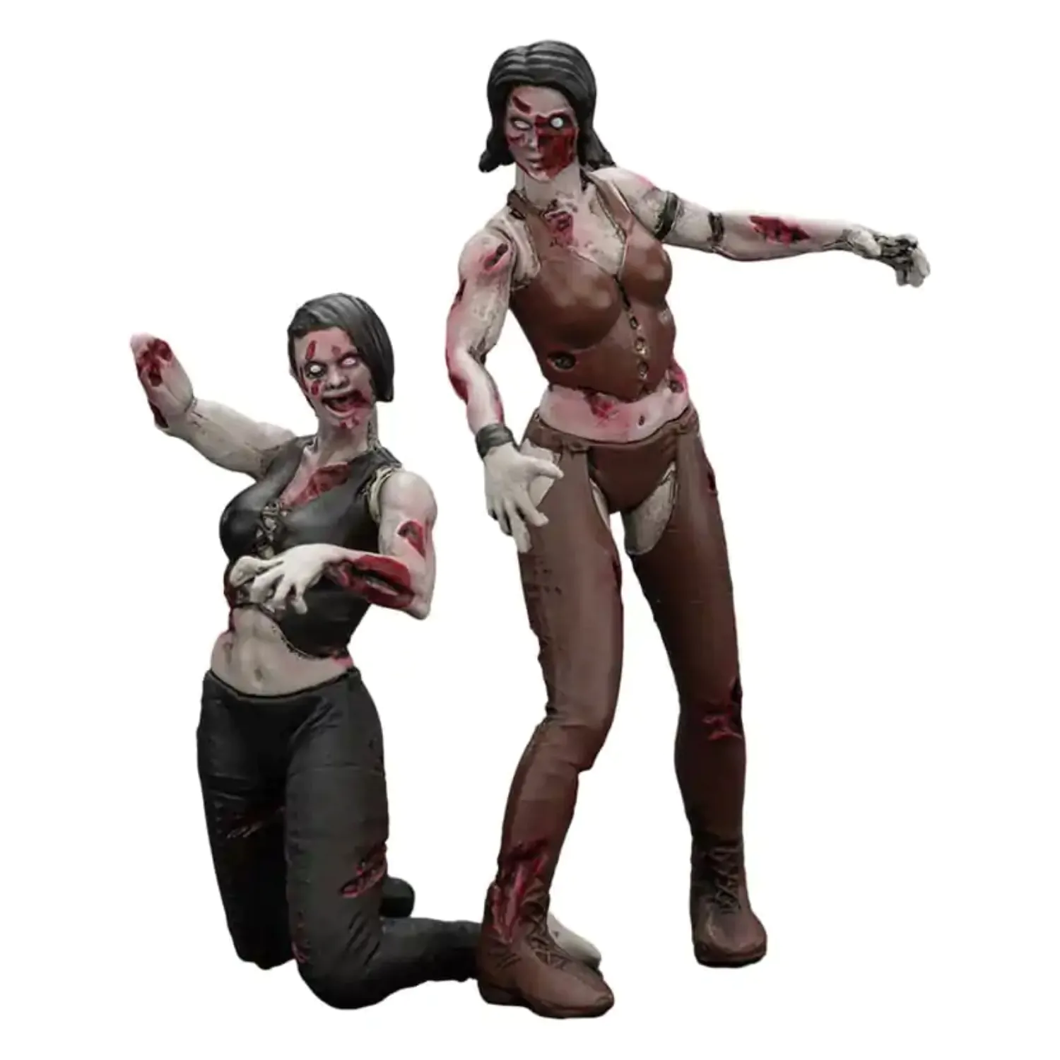 Zombie Dark Source Actionfiguren 2er-Pack Wrestlerinnen 8 cm Produktfoto