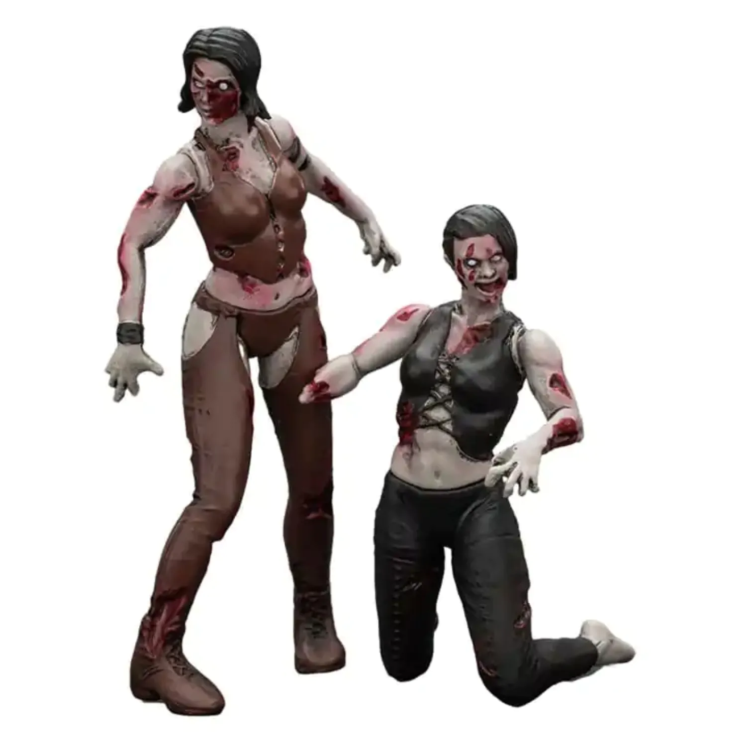 Zombie Dark Source Actionfiguren 2er-Pack Wrestlerinnen 8 cm Produktfoto