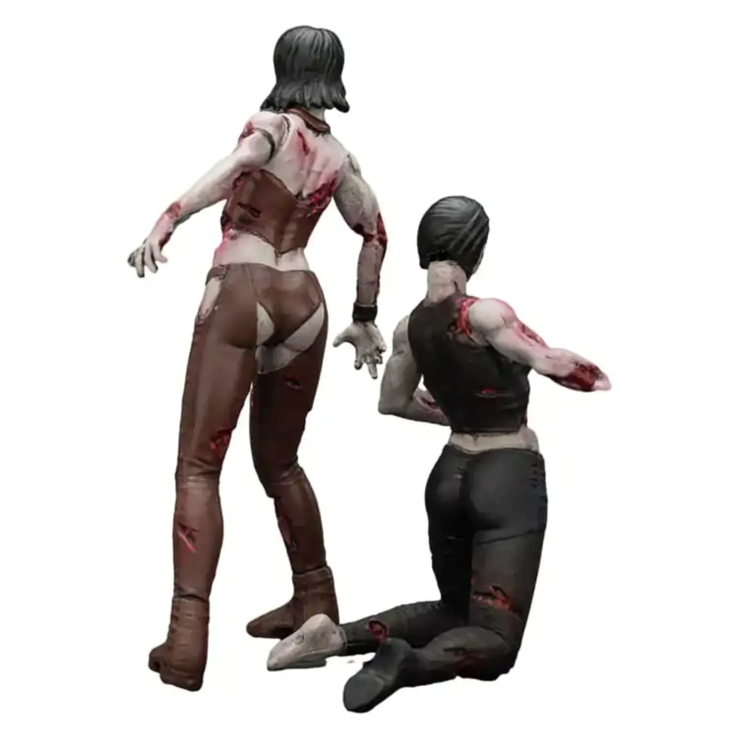 Zombie Dark Source Actionfiguren 2er-Pack Wrestlerinnen 8 cm Produktfoto