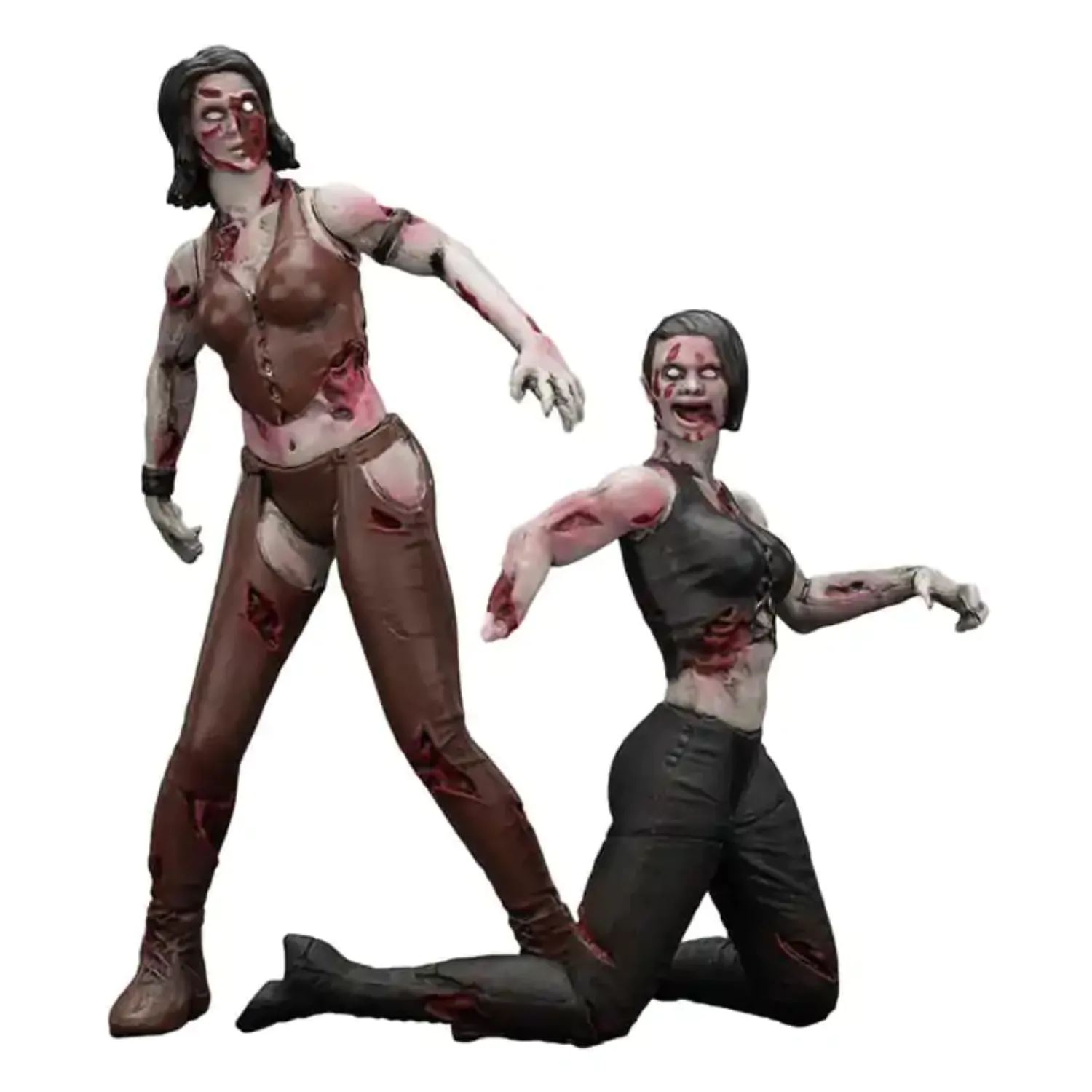 Zombie Dark Source Actionfiguren 2er-Pack Wrestlerinnen 8 cm Produktfoto